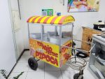 Mais alegria no carrinho de pipoca